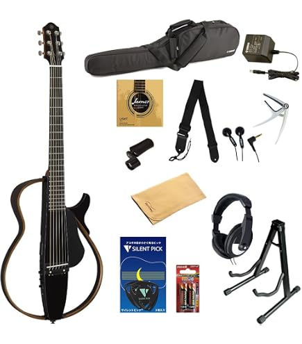 Amazon | YAMAHA SLG200S NT (ナチュラル) サイレントギター13点セット